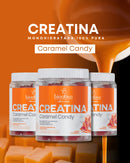 Kit 5 Unidades Bala de Creatina Monohidratada 100% Pura